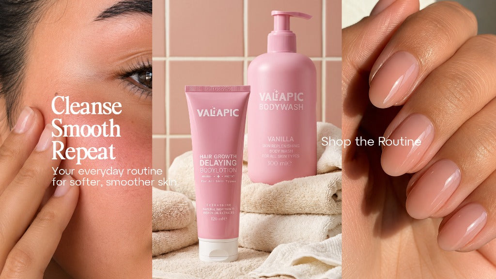 Cleanse Smooth Repeat - VALiAPIC Smooth Skin Routine